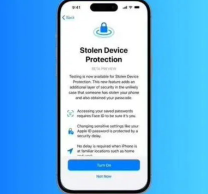 灵台苹果授权维修店分享被盗设备保护功能开启方法 