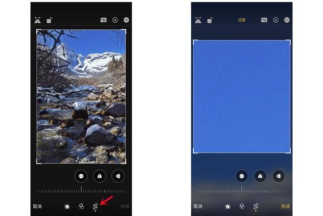 灵台苹果手机维修分享iPhone手机如何使用裁剪功能隐藏照片 